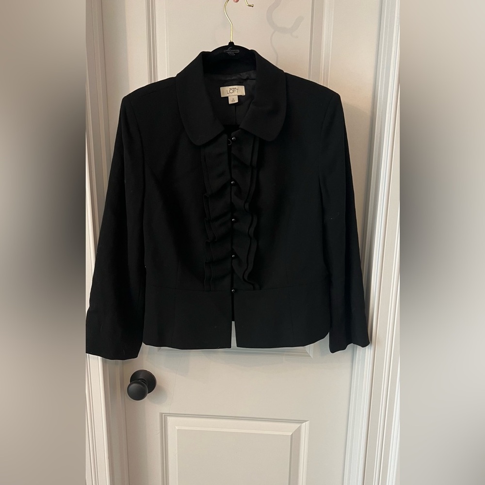 LOFT Black Tailored Jacket